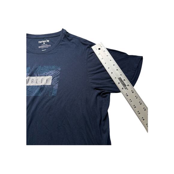 Hurley T-Shirt Men’s Blue Short Sleeve Size XL Skate Tee Top‎ Retro Surf (327) - Picture 4 of 6